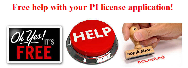 apply for a California PI license